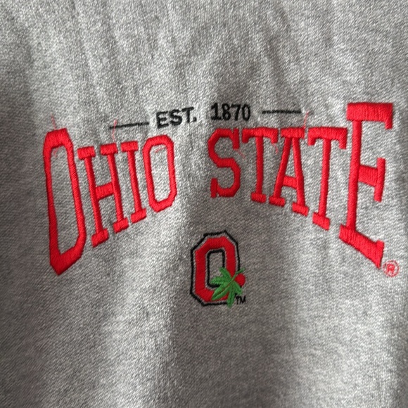 Ohio state embroidered crew neck - Picture 2 of 5